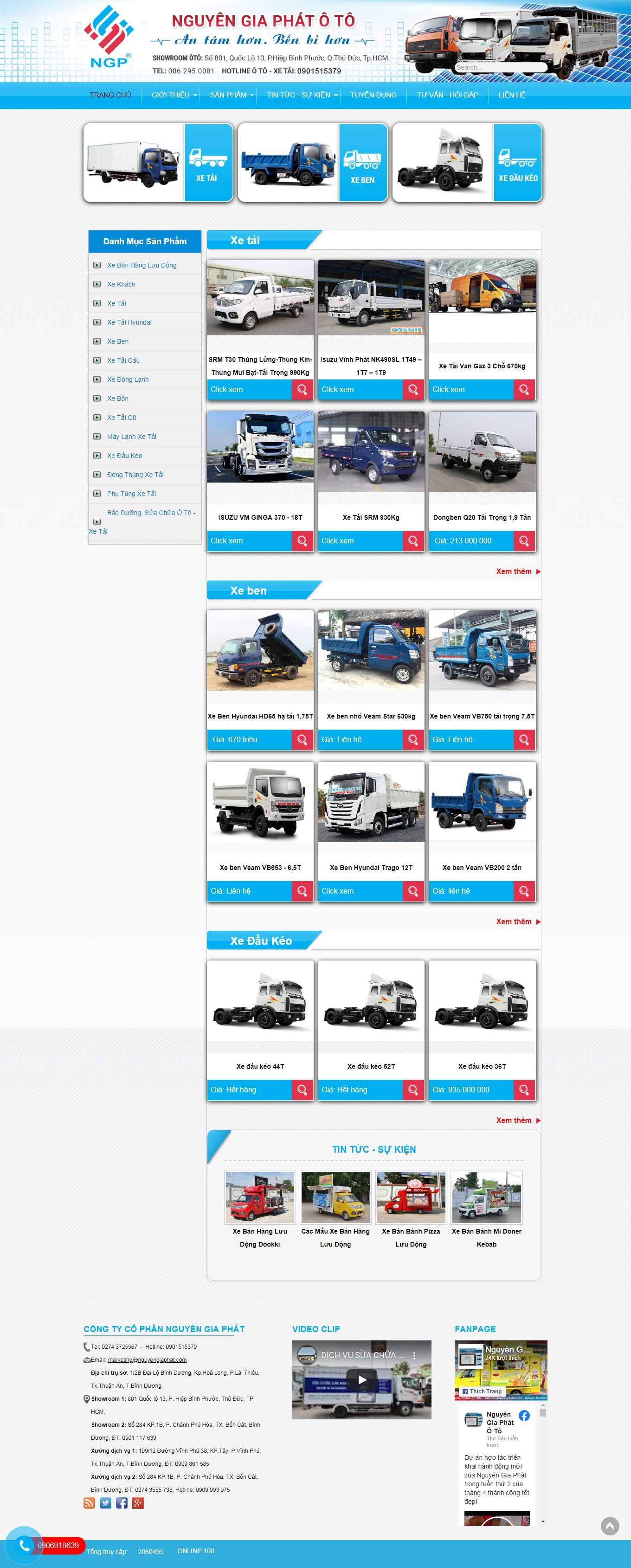 [giadinhauto] Thiết kế Website Web gara ô tô - wwwnguyengiaphatotocom