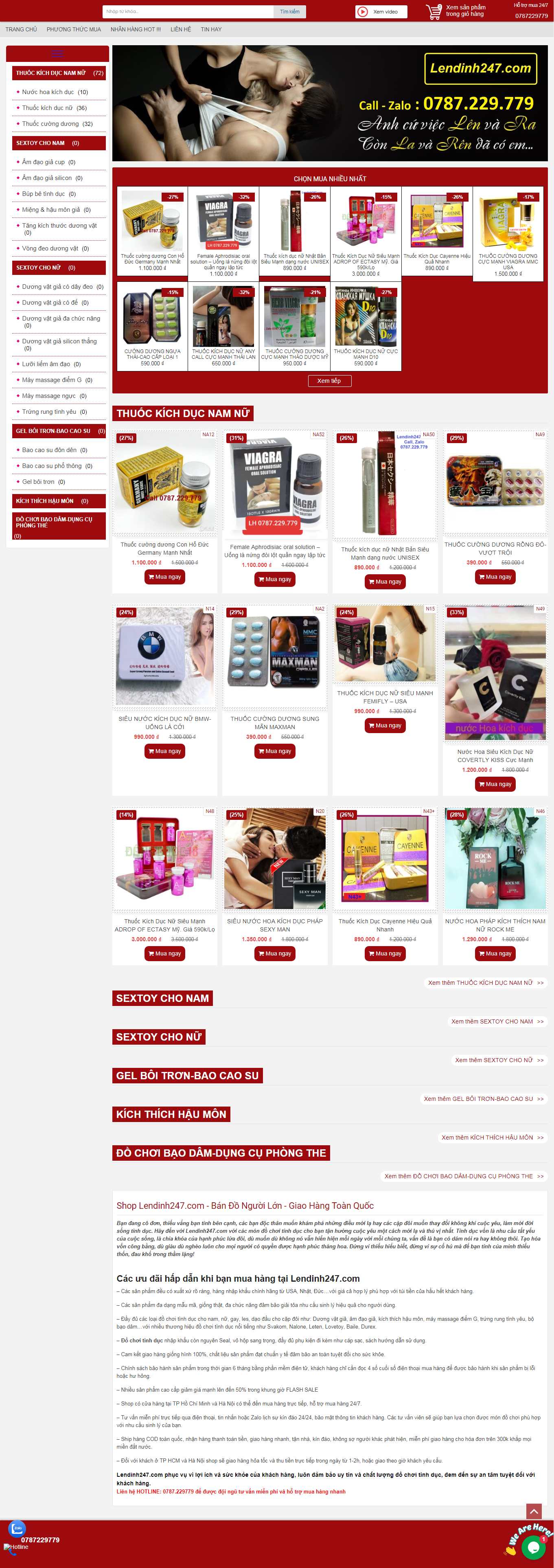 [giaxe] Thiết kế Website Web Minh Thuận - lendinh247com