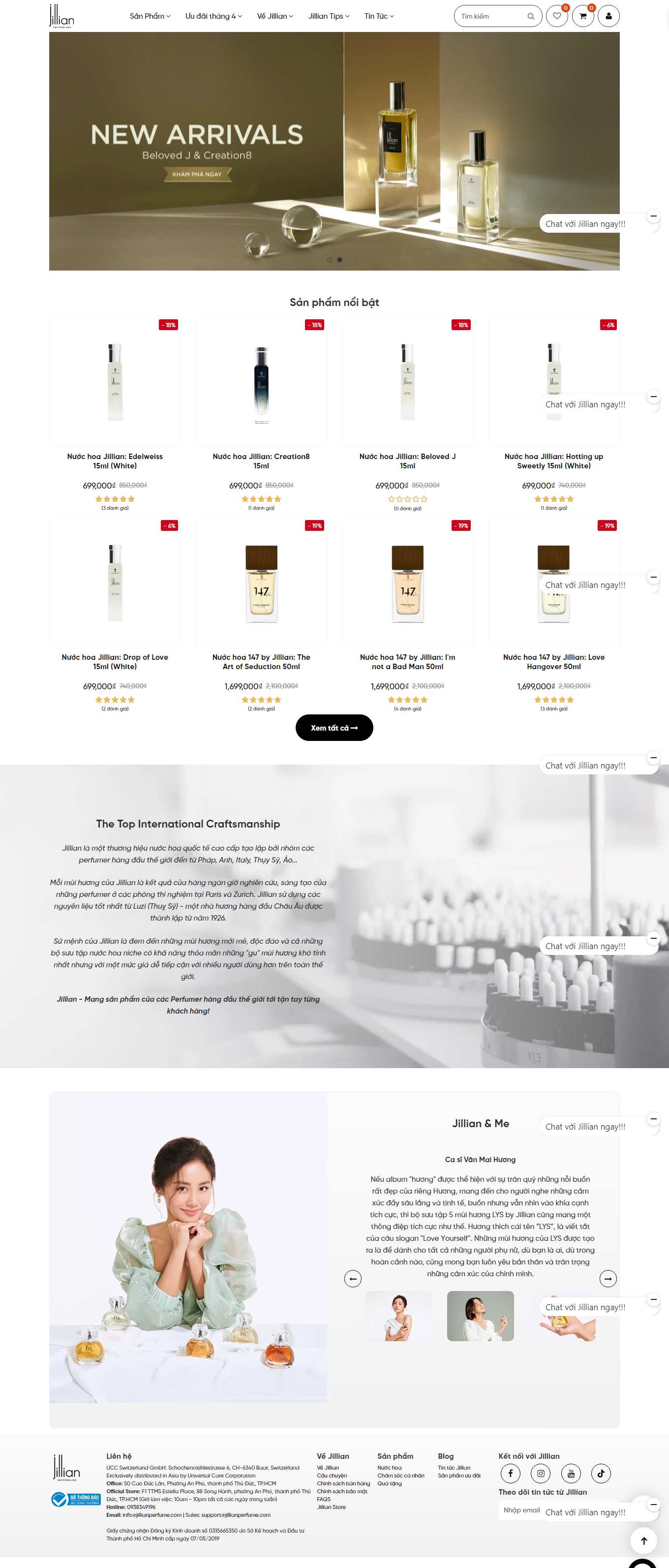 [giaxe] Thiết kế Website Web Minh Thuận - jillianperfumecom