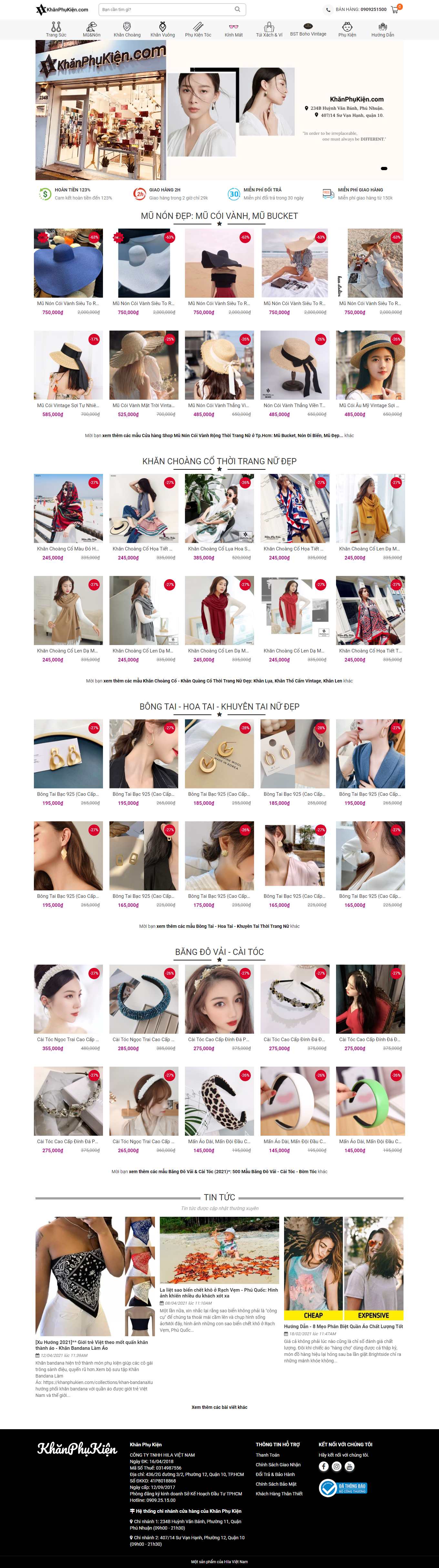 [giaxe] Thiết kế Website Web Minh Thuận - khanphukiencom