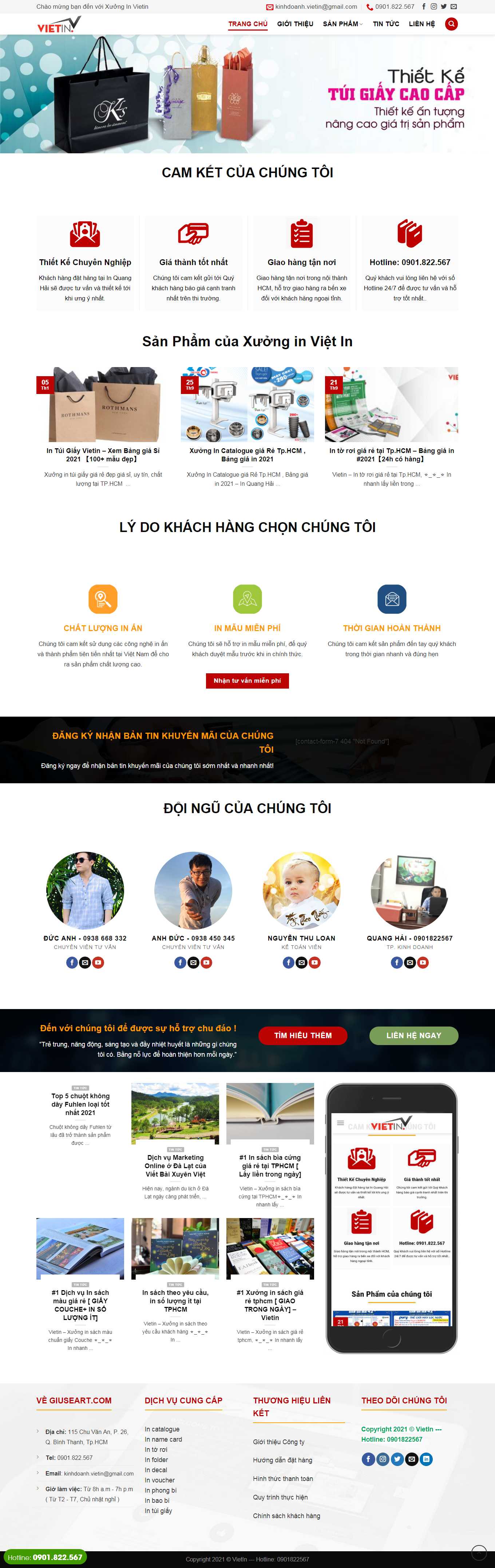 [indepanhduong] Thiết kế Website Web Catalogue - inquanghaicom