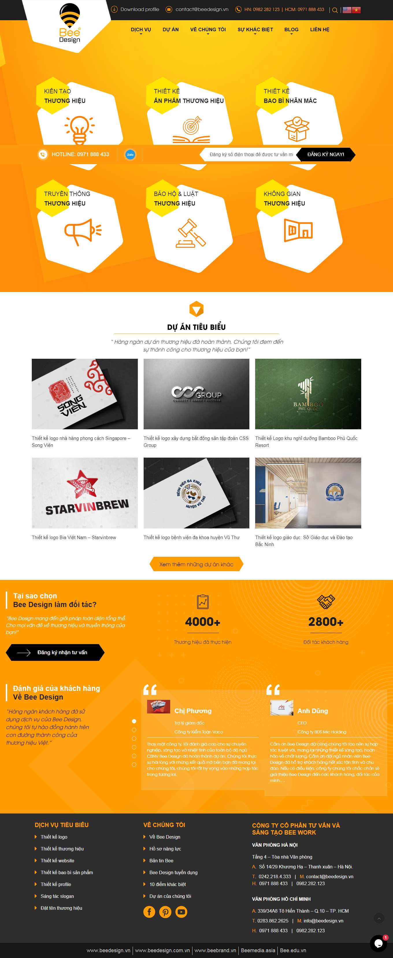 [klogo] Thiết kế Website Web Logo - beedesigncomvn