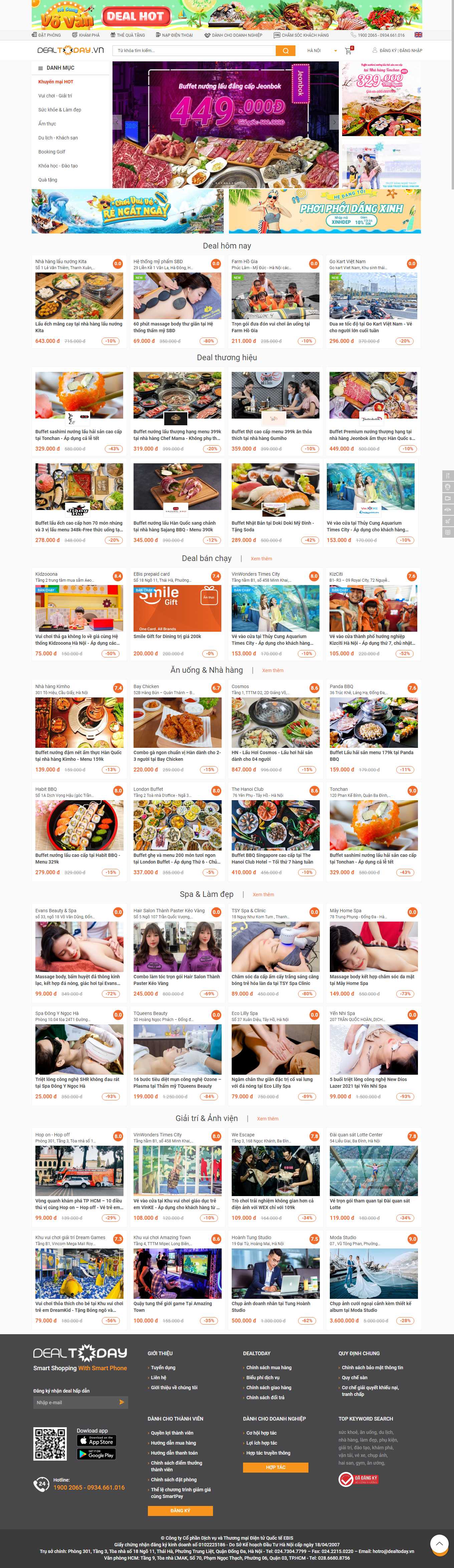 [mailisa] Thiết kế Website Web thẩm mỹ viện - wwwdealtodayvn