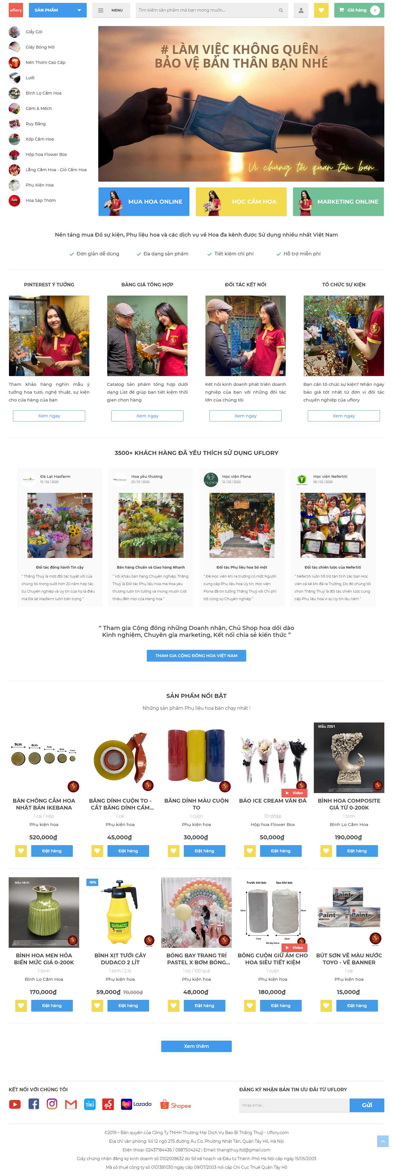 [bongbayaha] Thiết kế Website Web bán hàng online hiệu quả - uflorycom