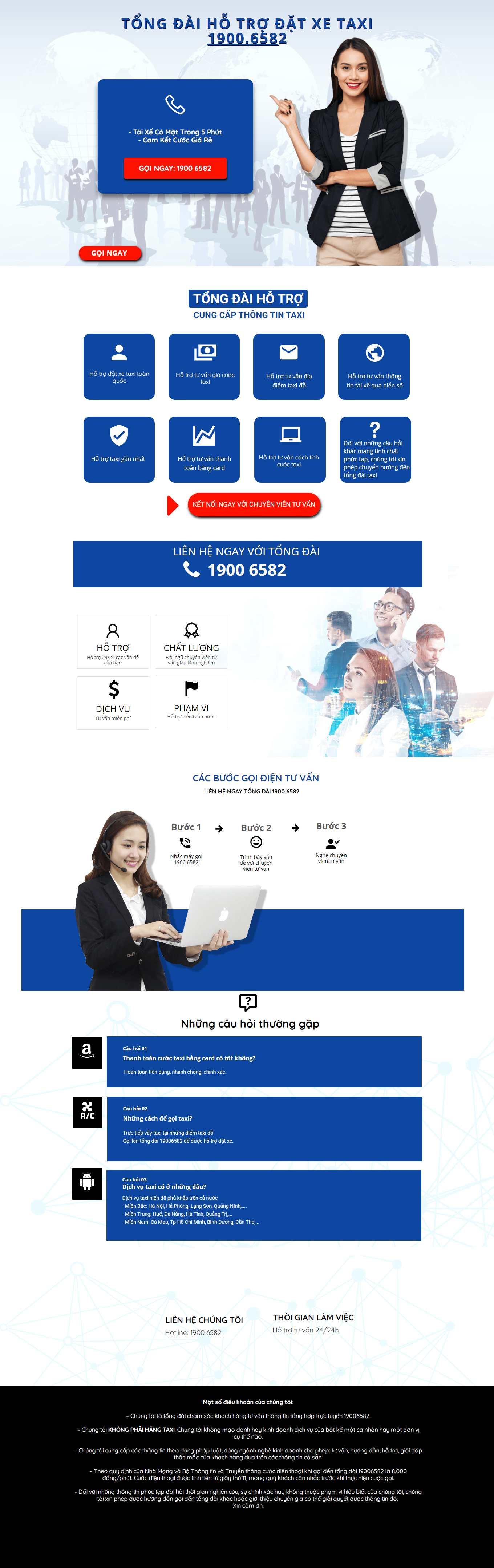 [vinasuntaxi] Thiết kế Website Web hãng taxi - wwwtongdai-datxeonline