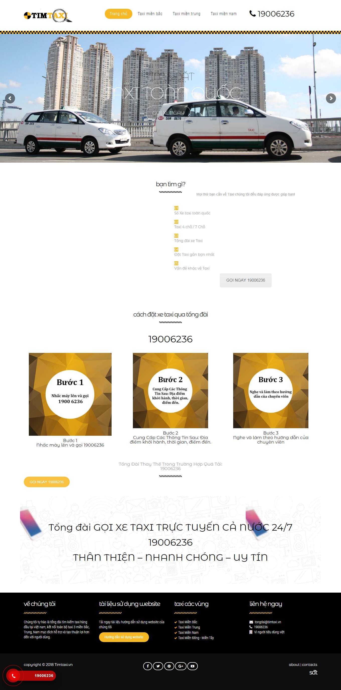 [vinasuntaxi] Thiết kế Website Web hãng taxi - timtaxivn