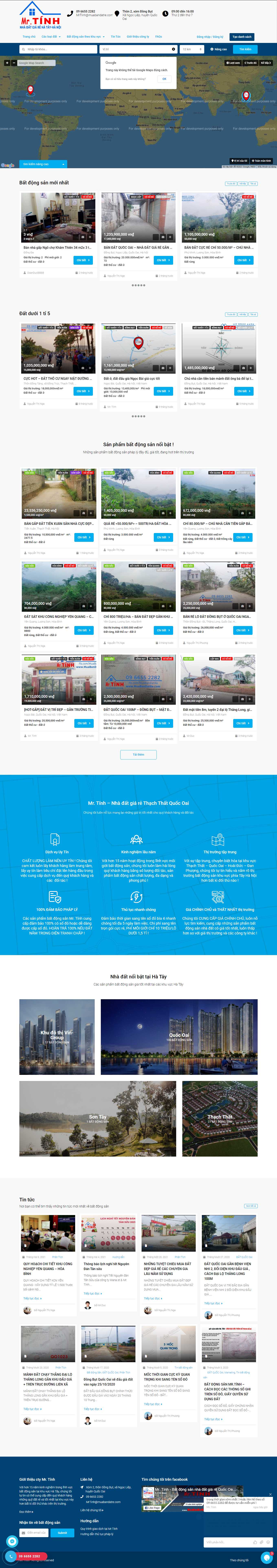 [muaban] Thiết kế Website Web mua bán nhà đất - muabandatrecom