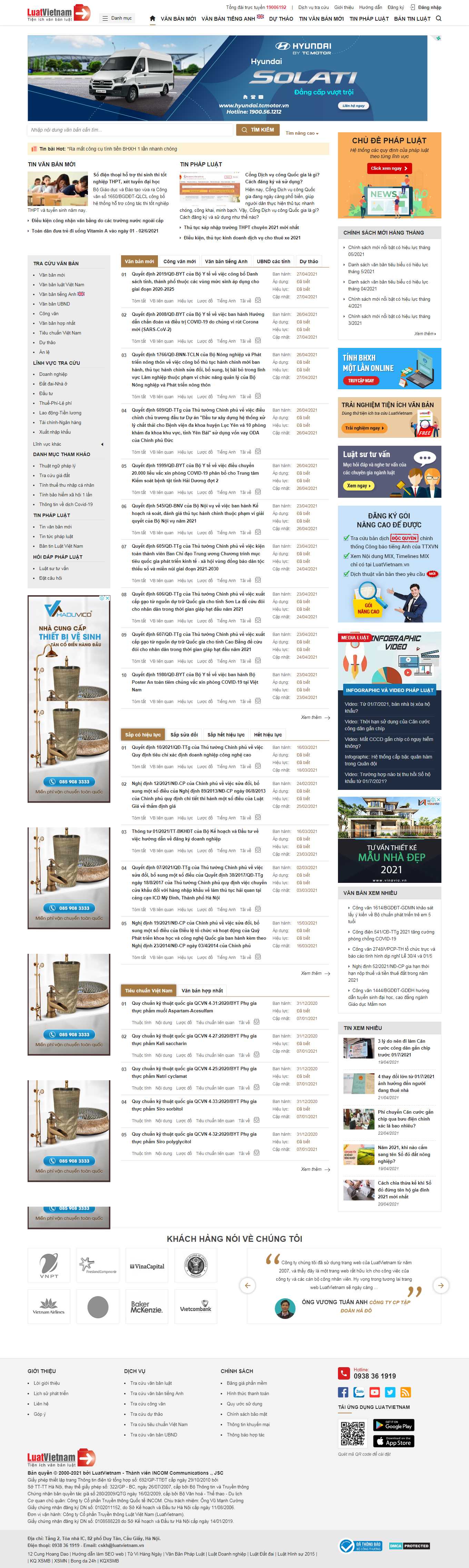 [sgllaw] Thiết kế Website Web công ty luật - luatvietnamvn