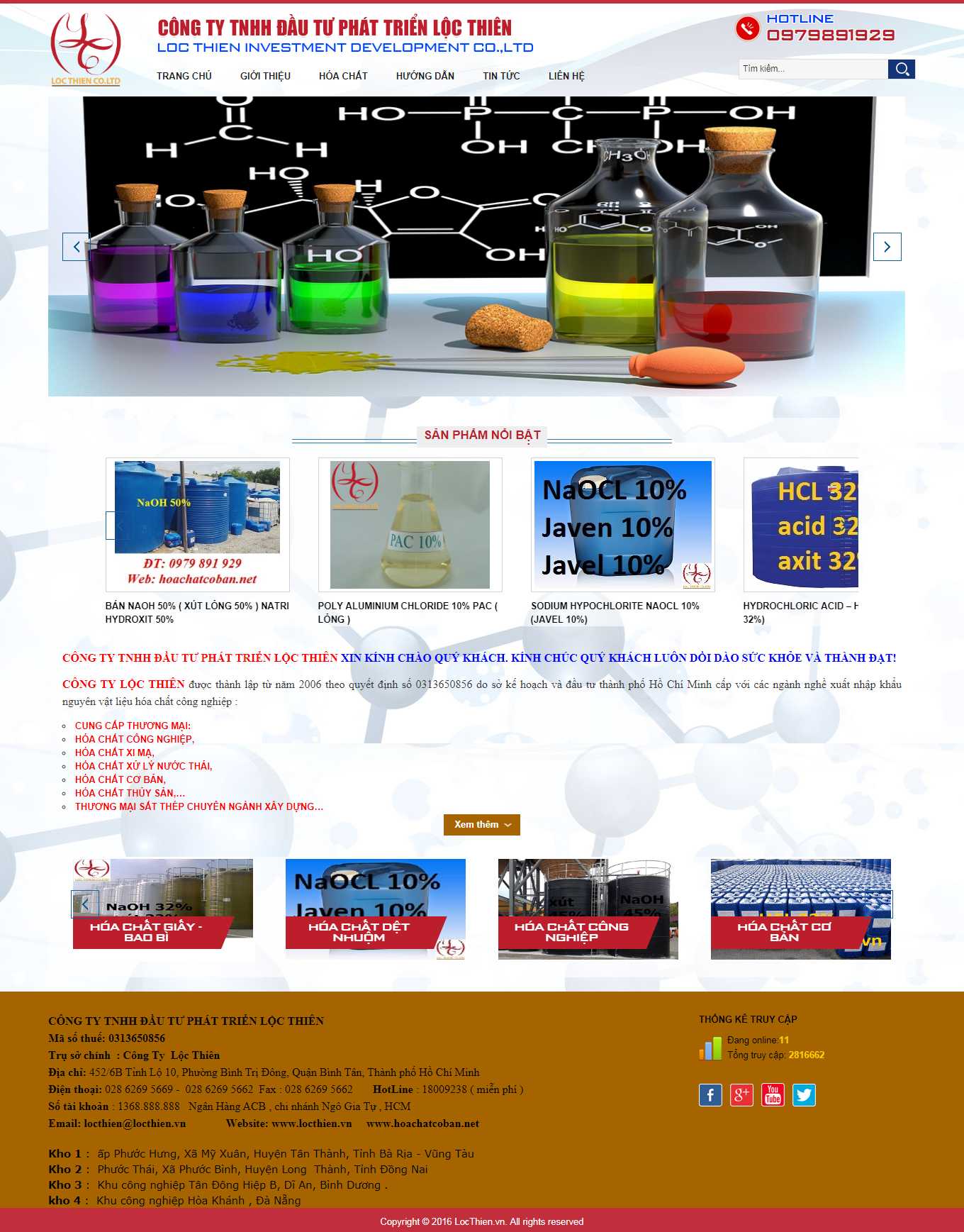 [duocthaothienphuc] Thiết kế Website Web trọn gói giá rẻ hà nội - hoachatcobannet