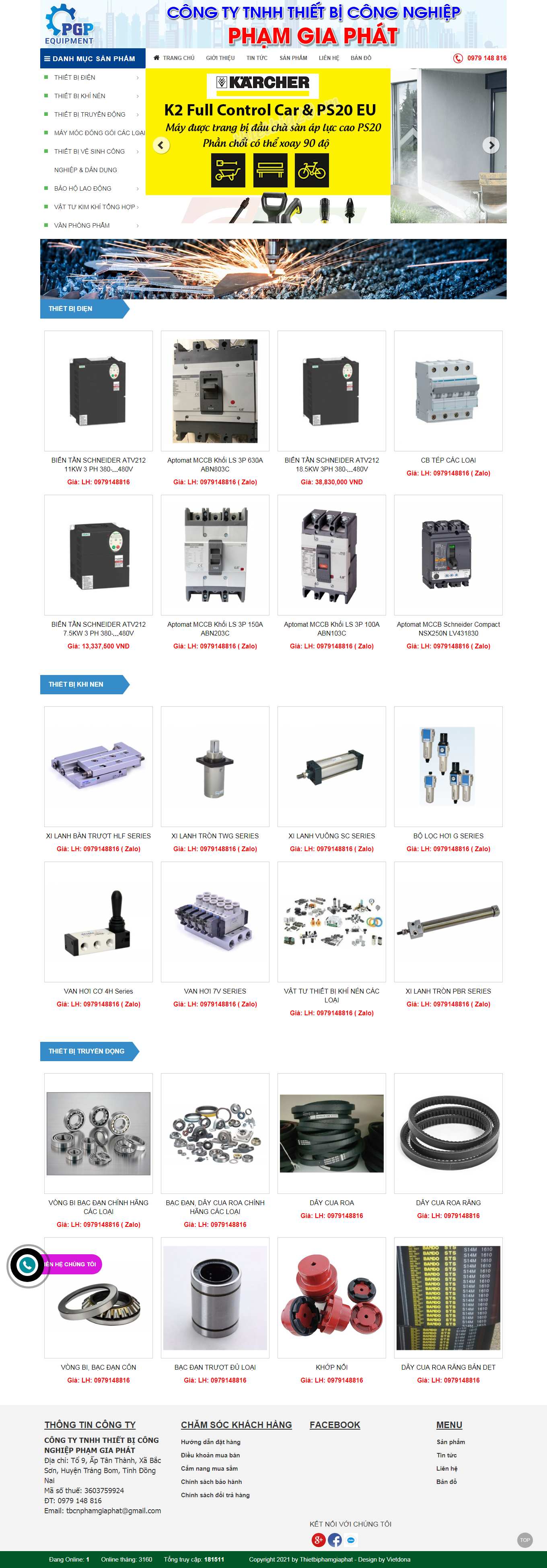 [thammyviensline] Thiết kế Website Web wordpress giá rẻ - thietbiphamgiaphatcom