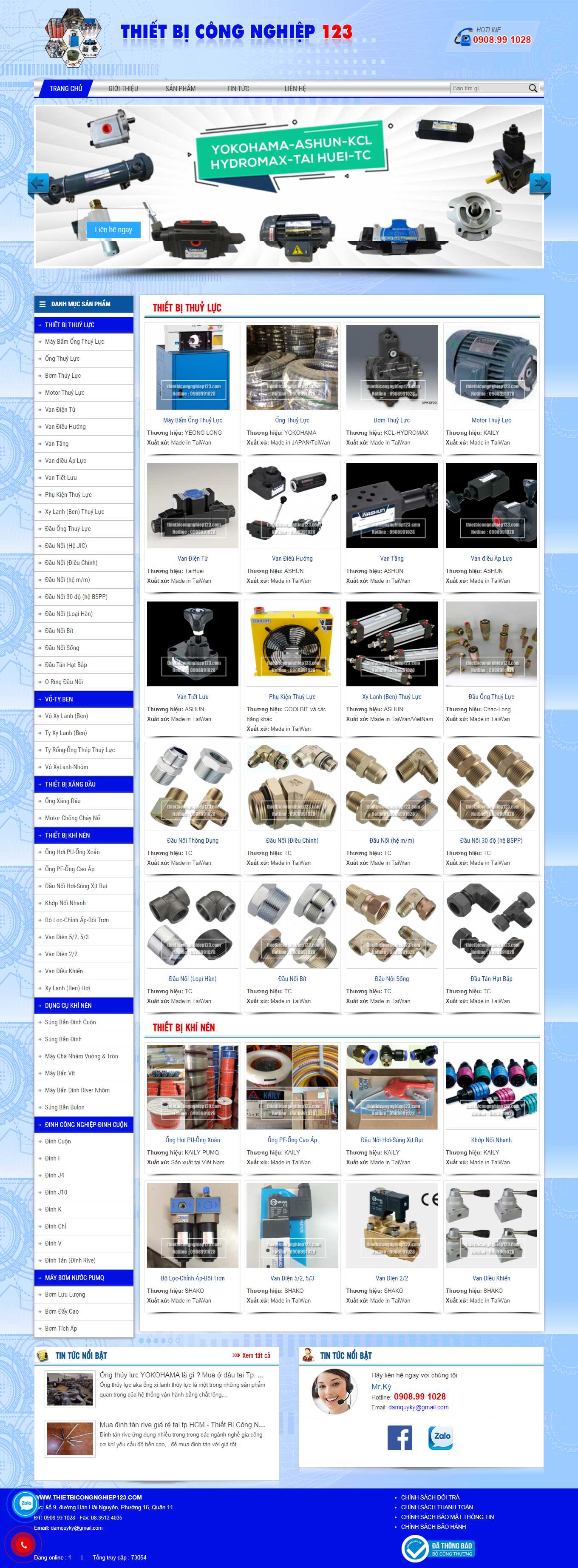 [thammyviensline] Thiết kế Website Web wordpress giá rẻ - thietbicongnghiep123com