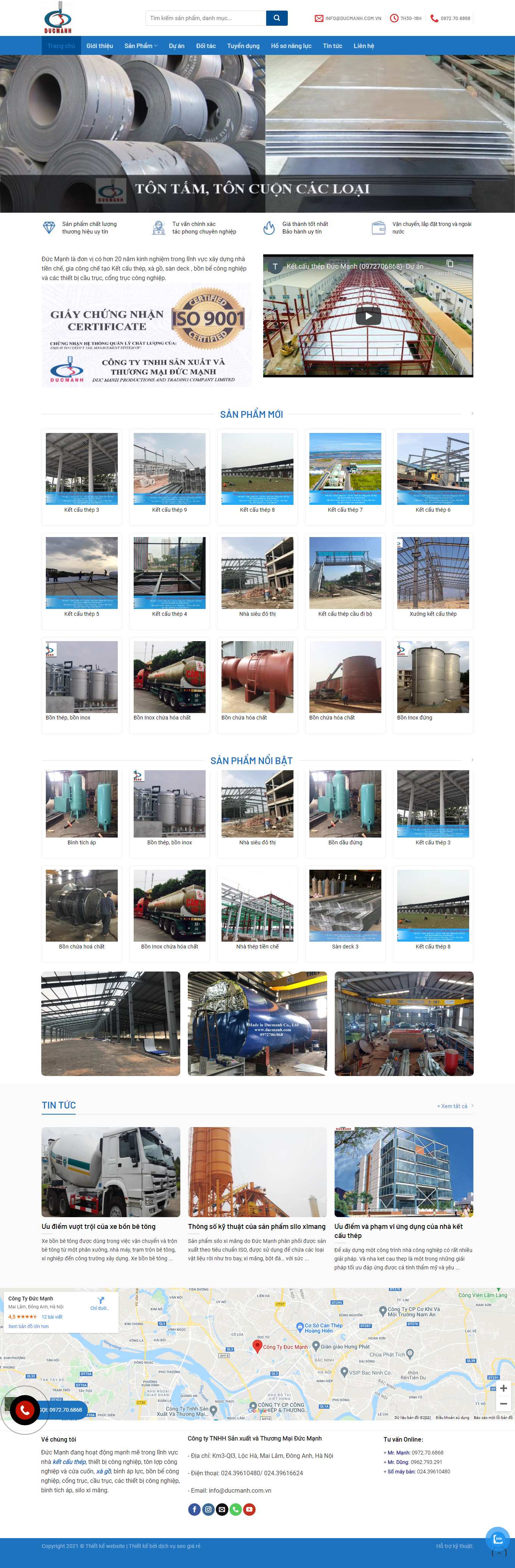 [thammyviensline] Thiết kế Website Web wordpress giá rẻ - ducmanhcomvn