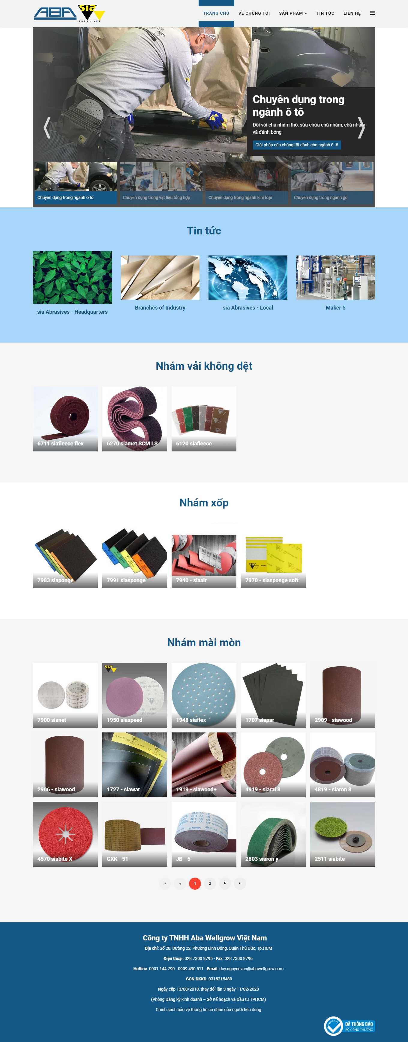 [5giay] Thiết kế Website Web wordpress theo yêu cầu - abawellgrowcomvn