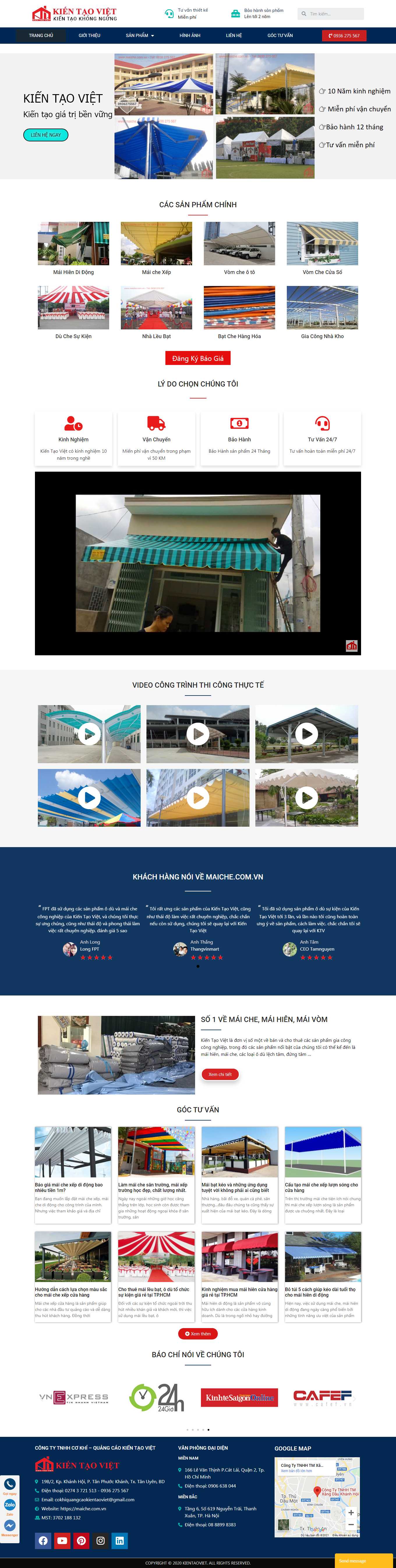 [5giay] Thiết kế Website Web wordpress theo yêu cầu - maichecomvn