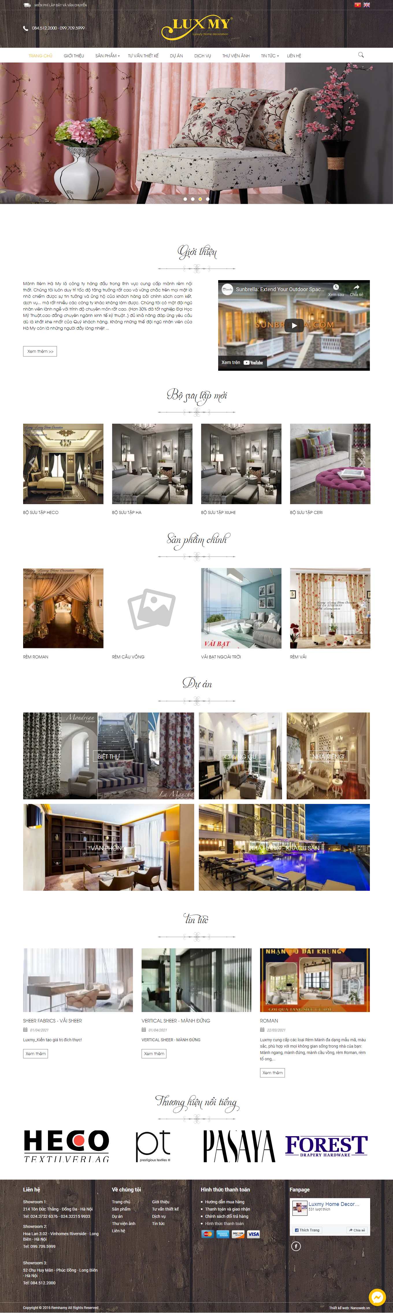 Thiết kế Website Web trọn gói giá rẻ - remhamycomvn