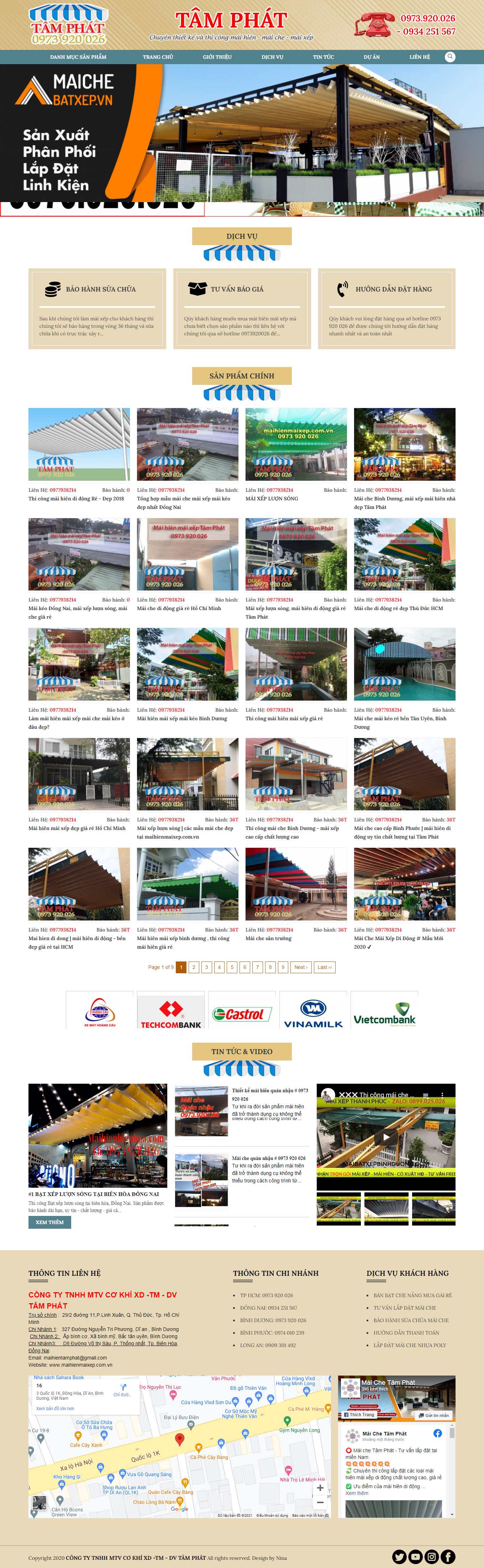 Thiết kế Website Web trọn gói giá rẻ - maihienmaixepcomvn