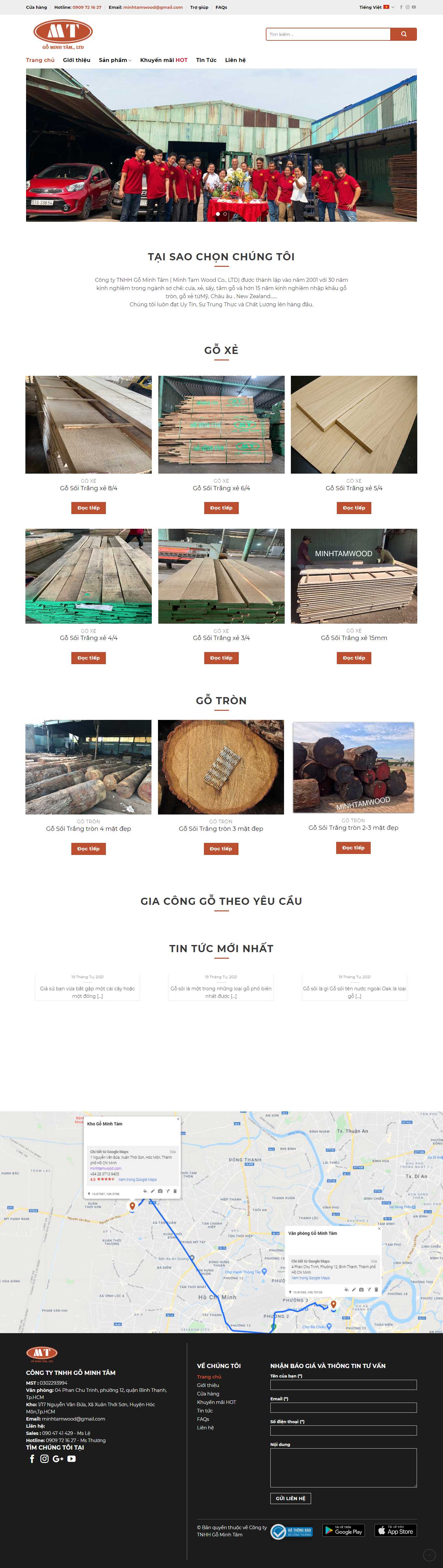 [mcppaper] Thiết kế Website Web bán hàng online chuyên nghiệp - minhtamwoodcom