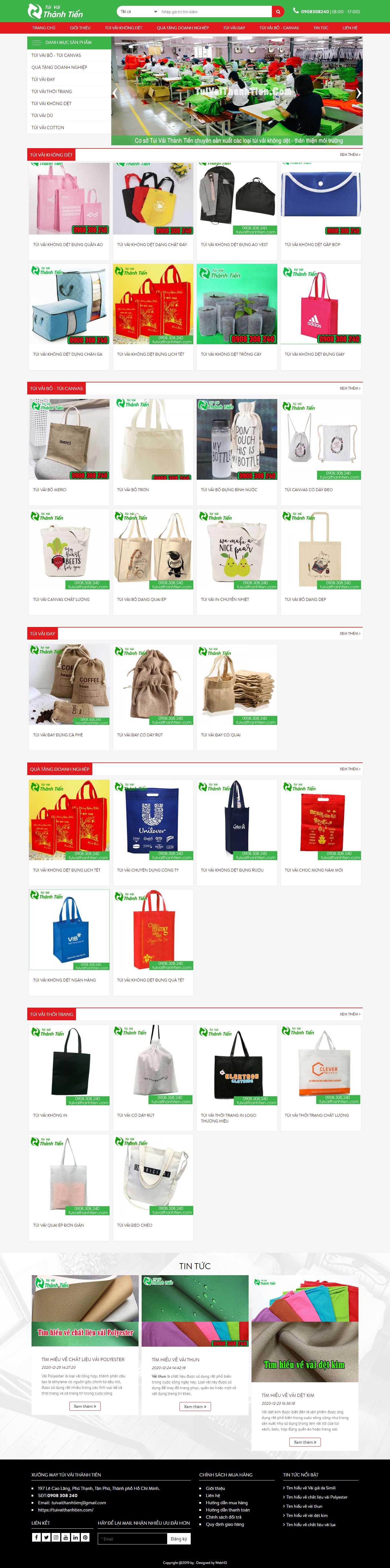 Thiết kế Website Web chuyên nghiệp giá rẻ - tuivaithanhtiencom