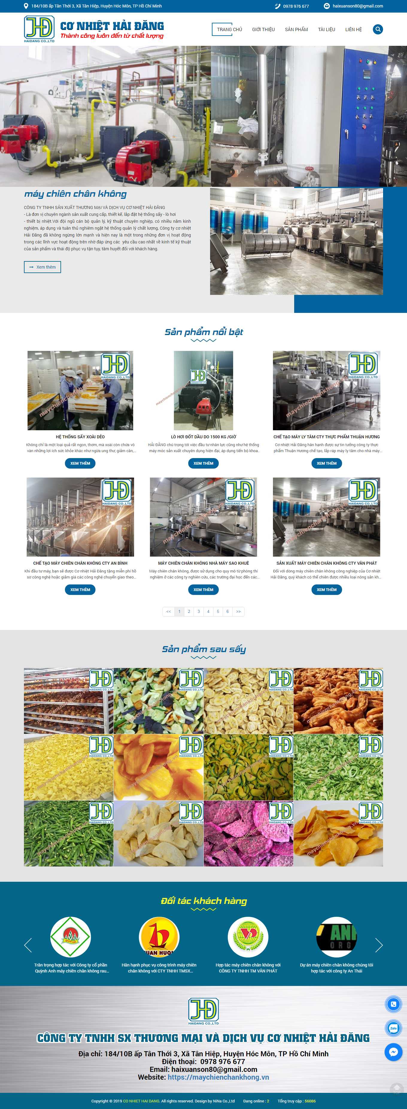 [conhiettambinh] Thiết kế Website Web bán hàng trực tuyến - maychienchankhongvn