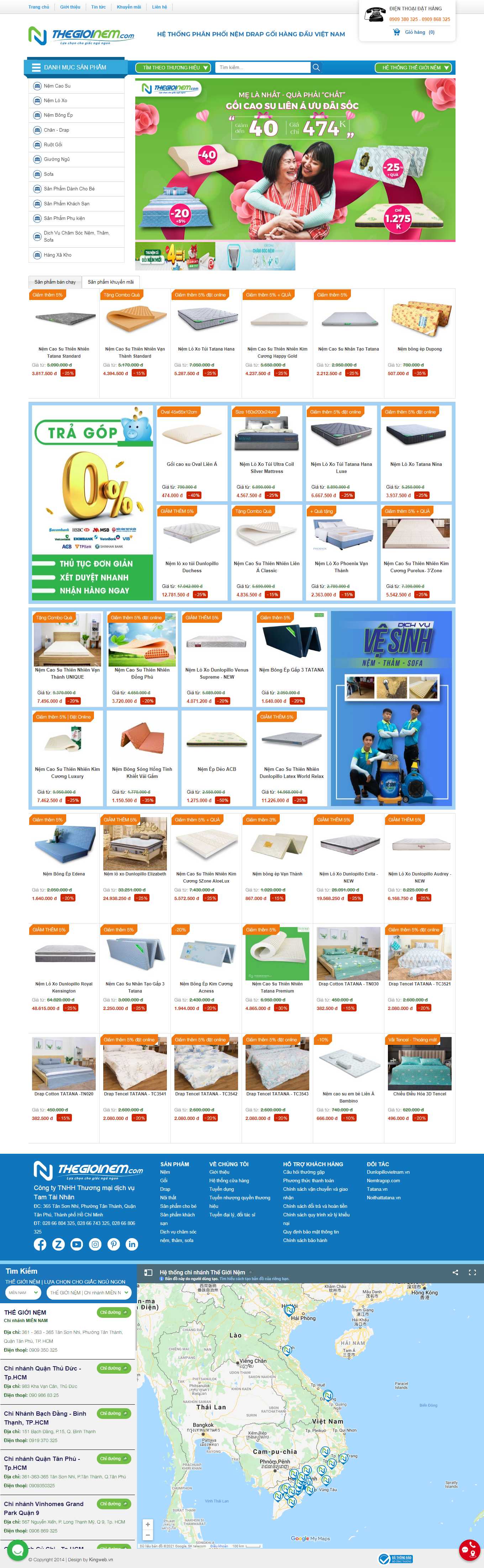 [olug] Thiết kế Website Web giới thiệu sản phẩm - thegioinemcom