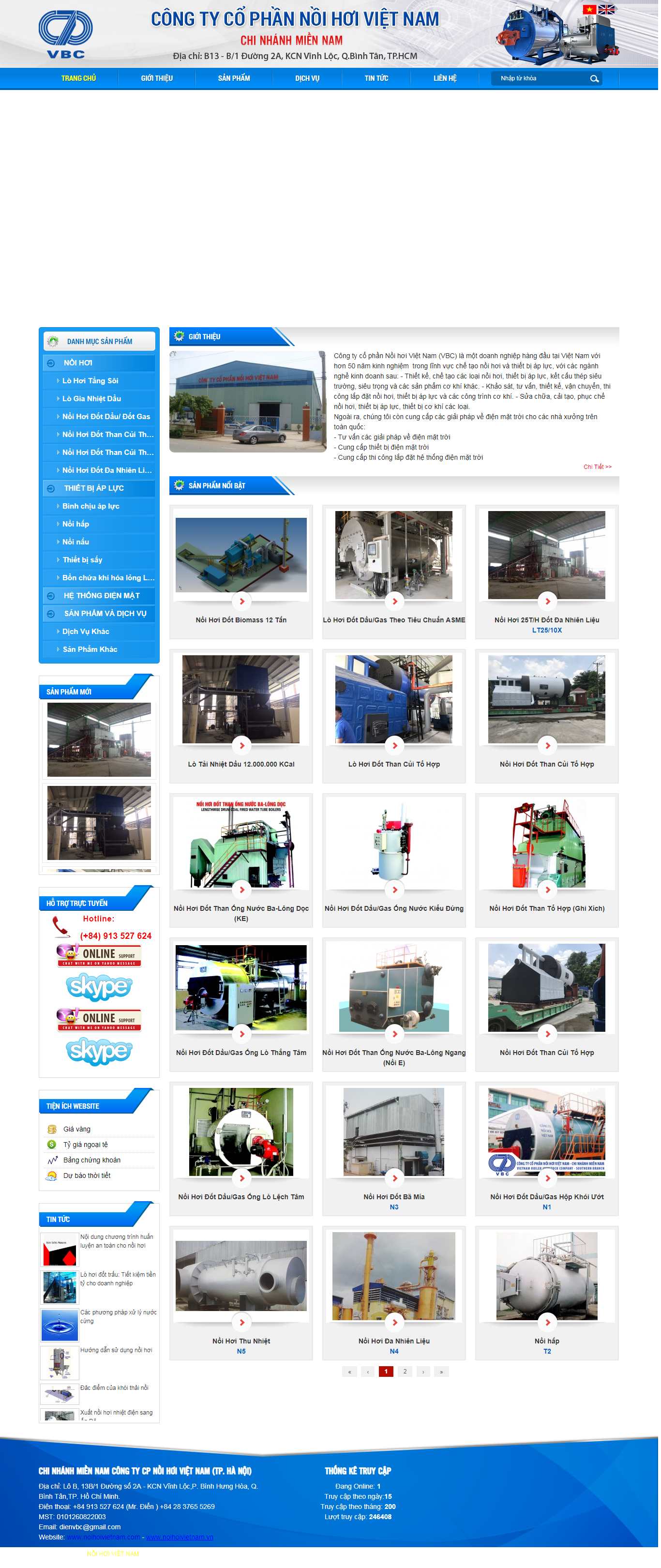 [tranquangcorp] Thiết kế Website Web giới thiệu doanh nghiệp - noihoivietnamcom