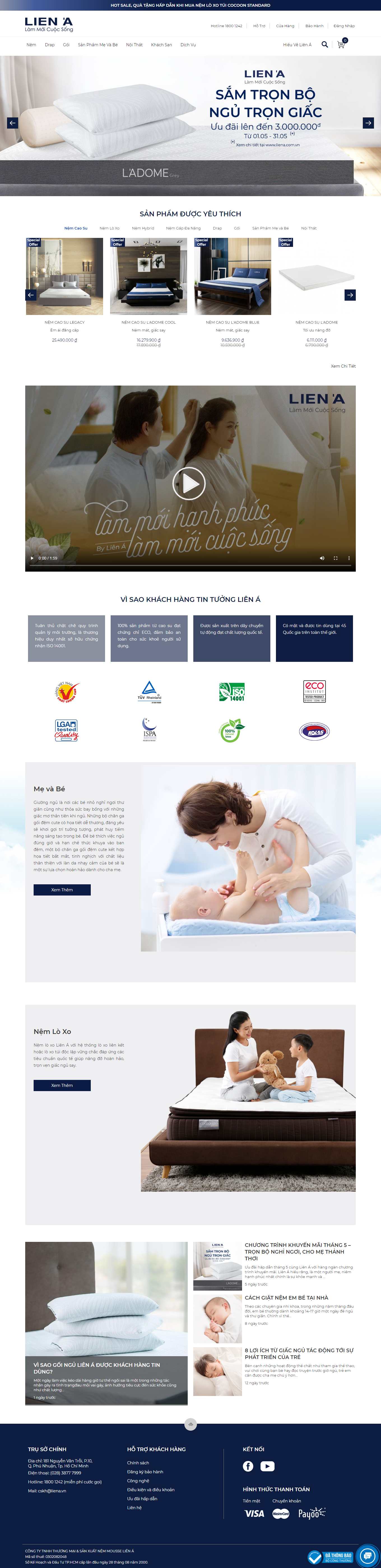 [judydrap] Thiết kế Website Web theo yêu cầu giá rẻ - wwwlienacomvn