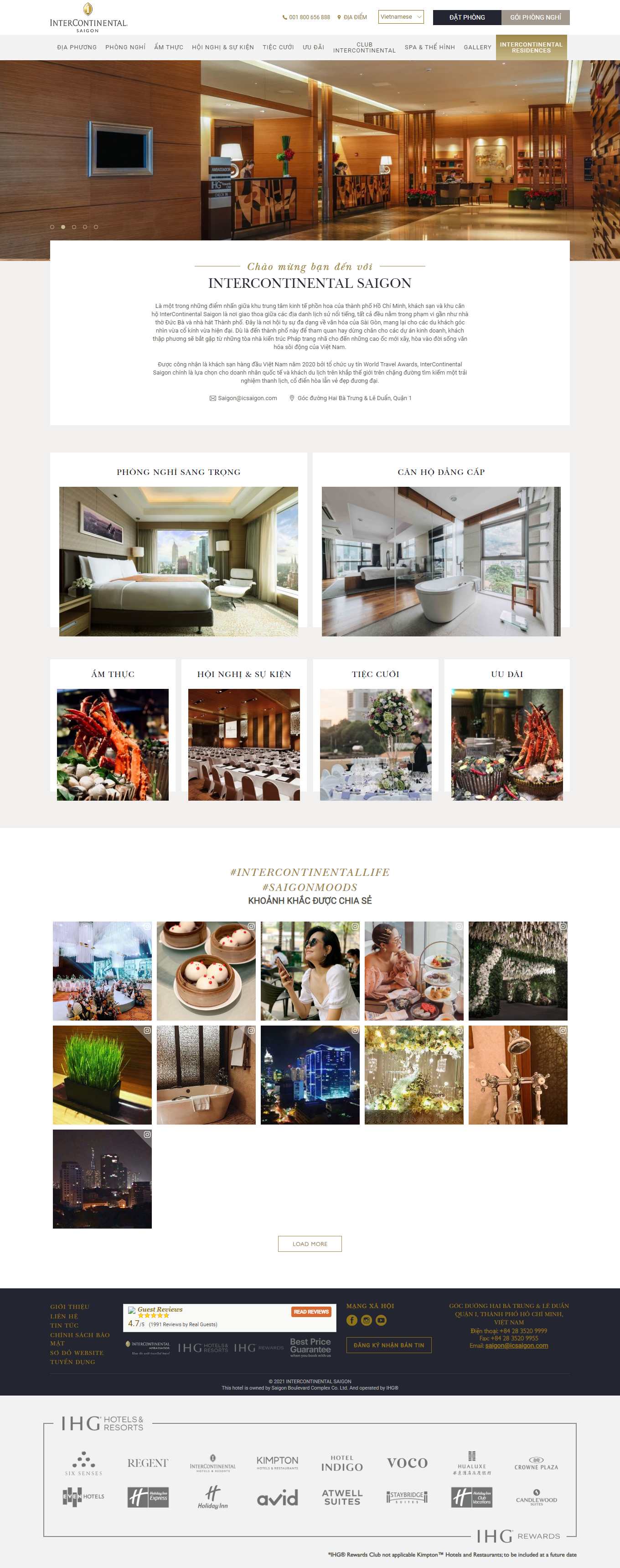 [launamhoangpho] Thiết kế Website Web Nhà hàng Quán cafe Quán ăn - wwwicsaigoncom