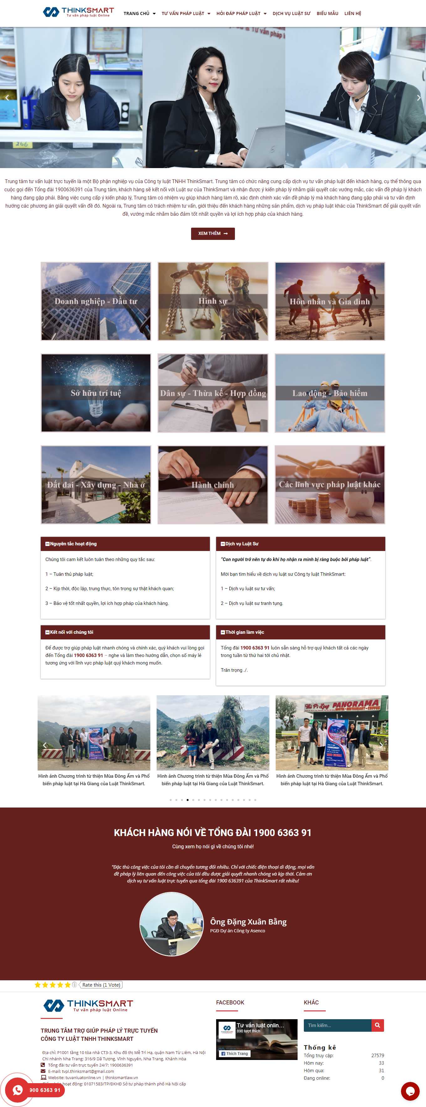 [luathuythanh] Thiết kế Website Web Luật Tòa án Tư vấn - tuvanluatonlinevn