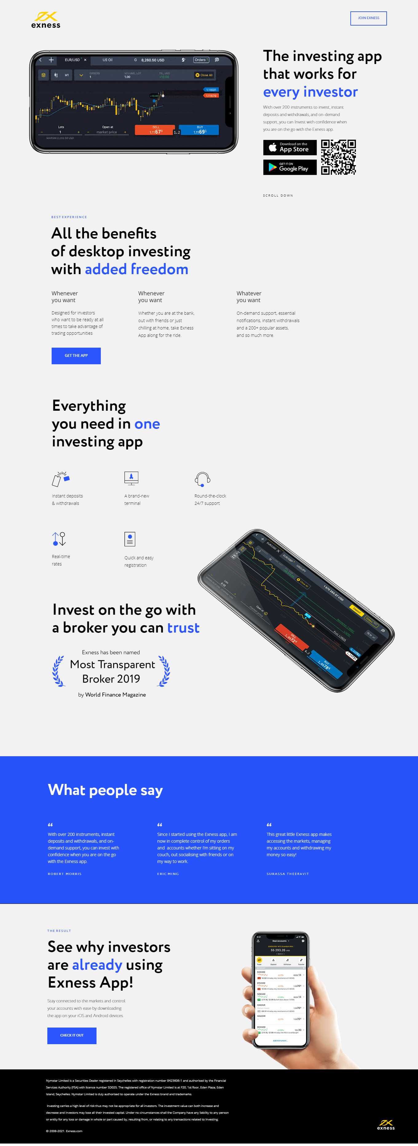 Thiết kế Website Web Chứng khoán Tài chính Forex - wwwpromo-exnesscom