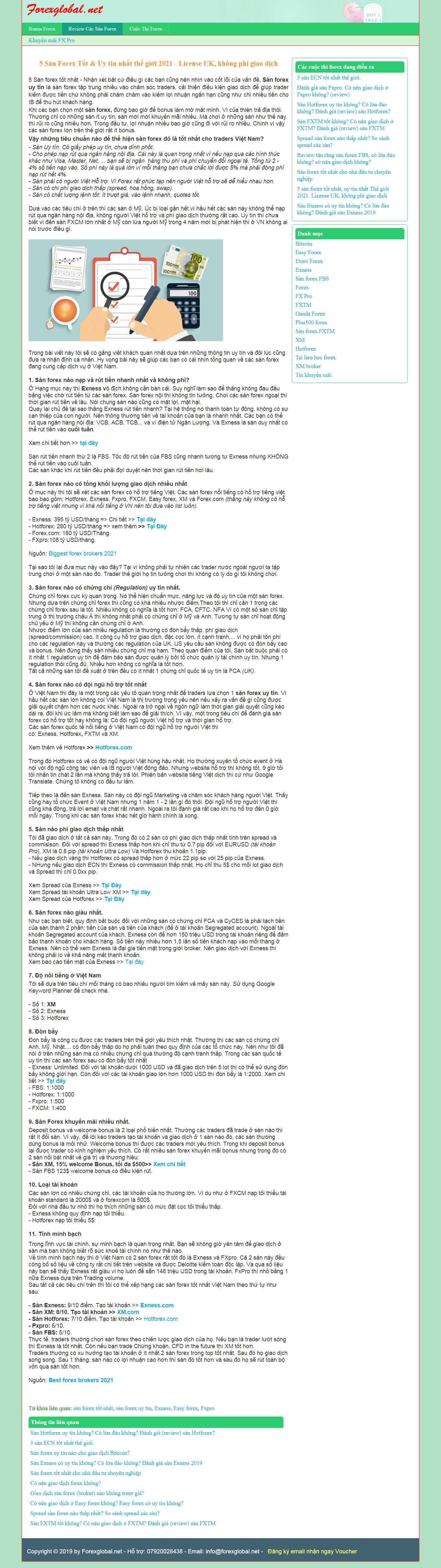 Thiết kế Website Web Chứng khoán Tài chính Forex - forexglobalnet