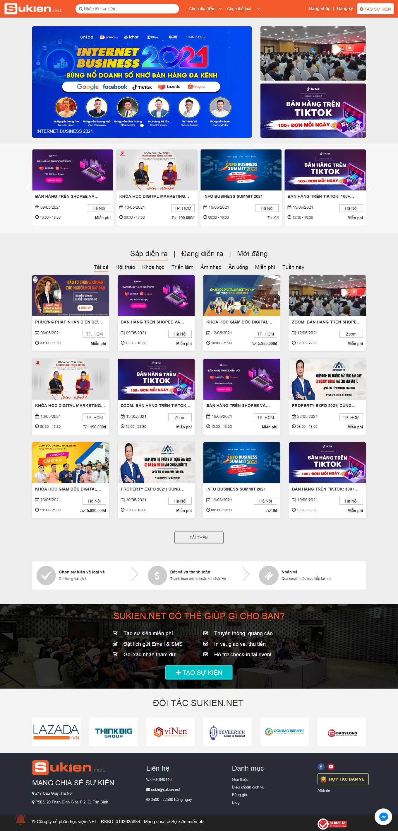 [taidanang] Thiết kế Website Web Vui Chơi Giải Trí - sukiennet