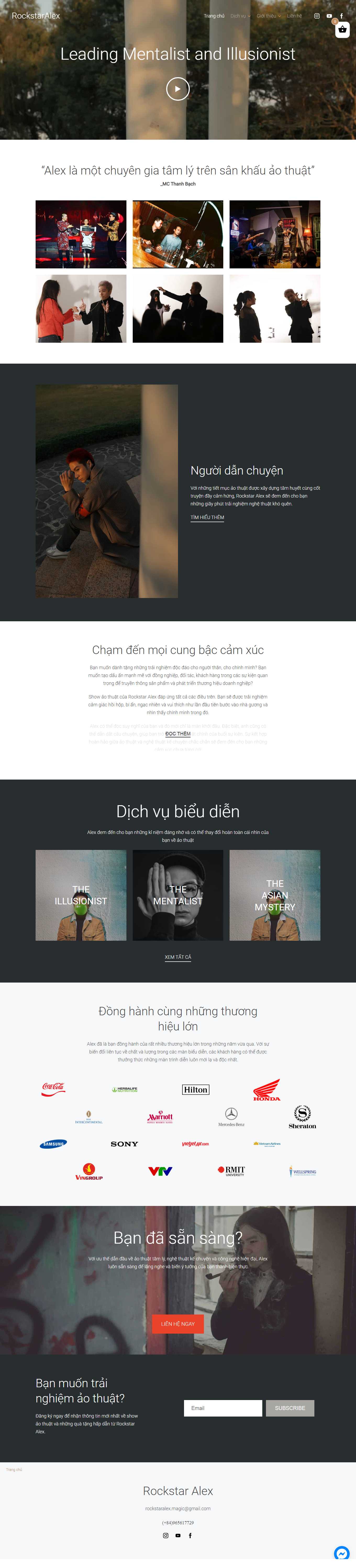 [taidanang] Thiết kế Website Web Vui Chơi Giải Trí - rockstaralexcom