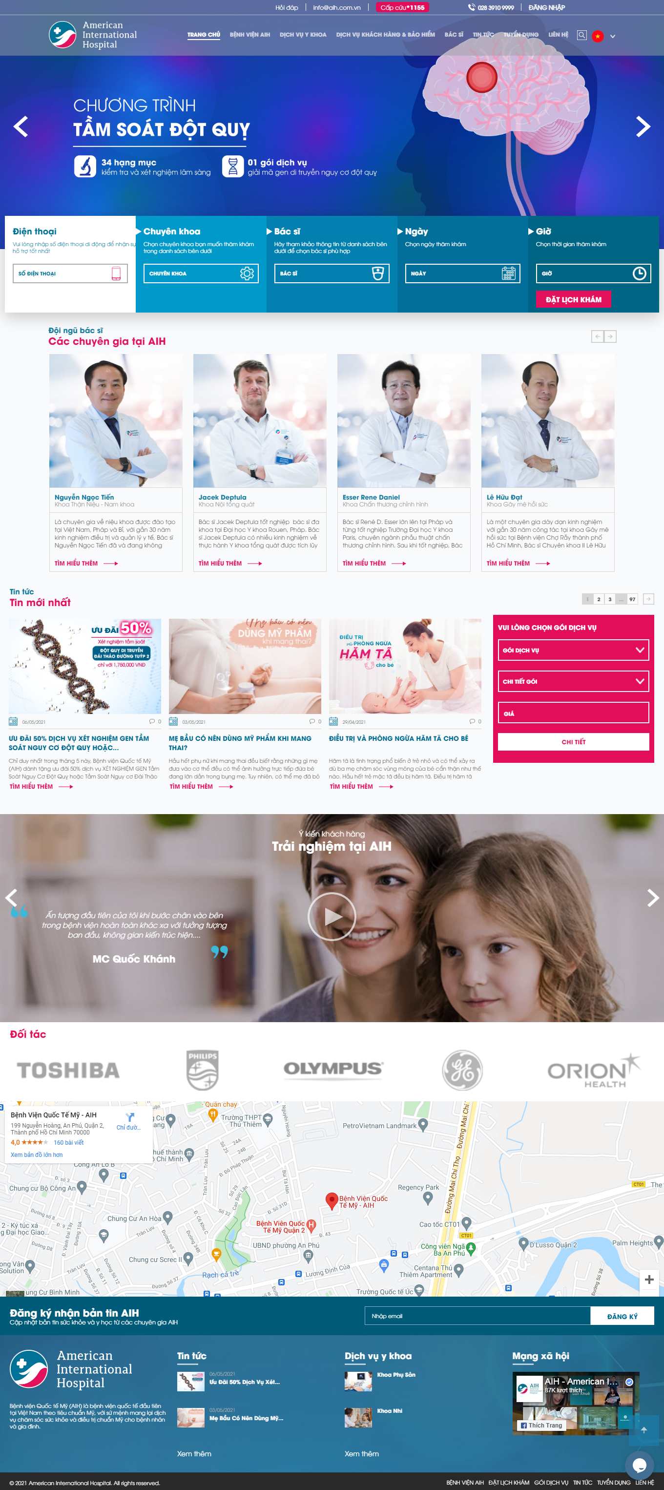 Thiết kế Website Web Sức Khỏe Y Tế Dược - wwwaihcomvn