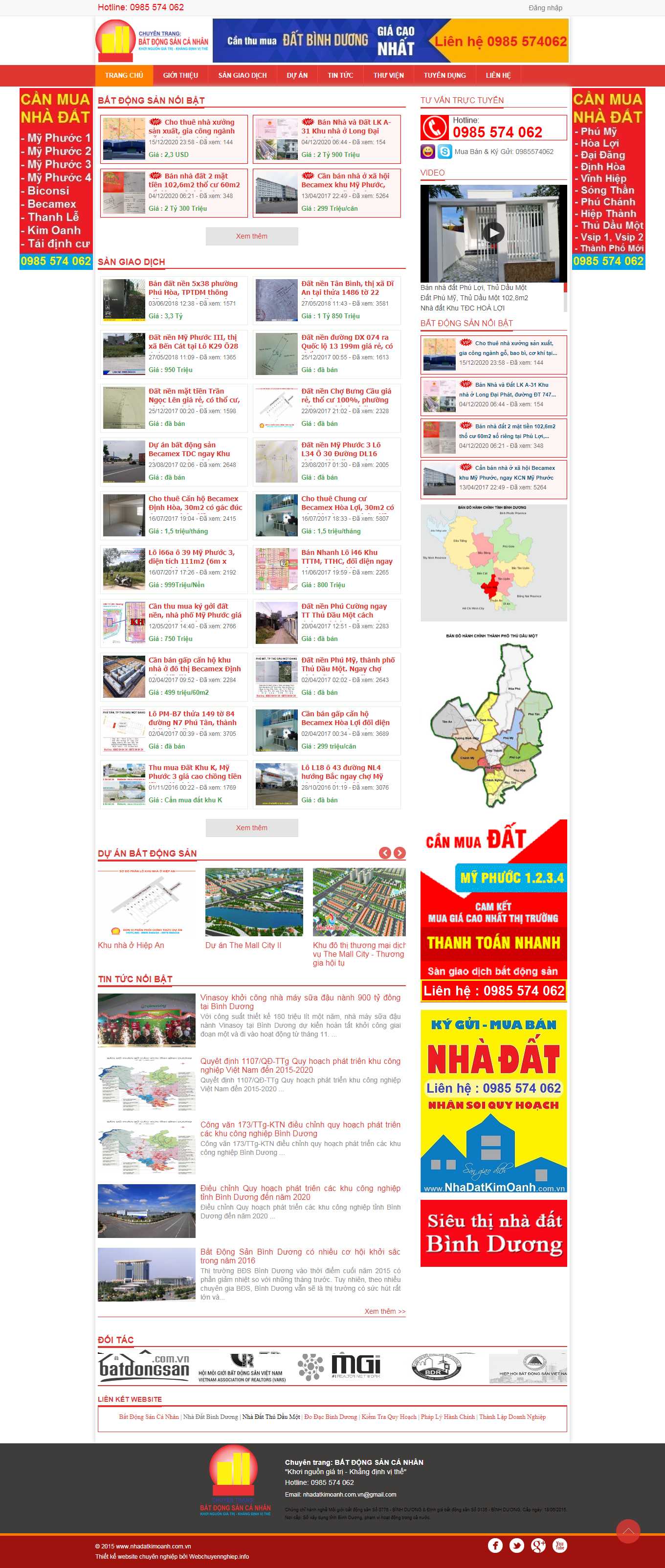 [themanorcentralpark-bitexco] Thiết kế Website Web web bất động sản web nhà đất - wwwnhadatkimoanhcomvn