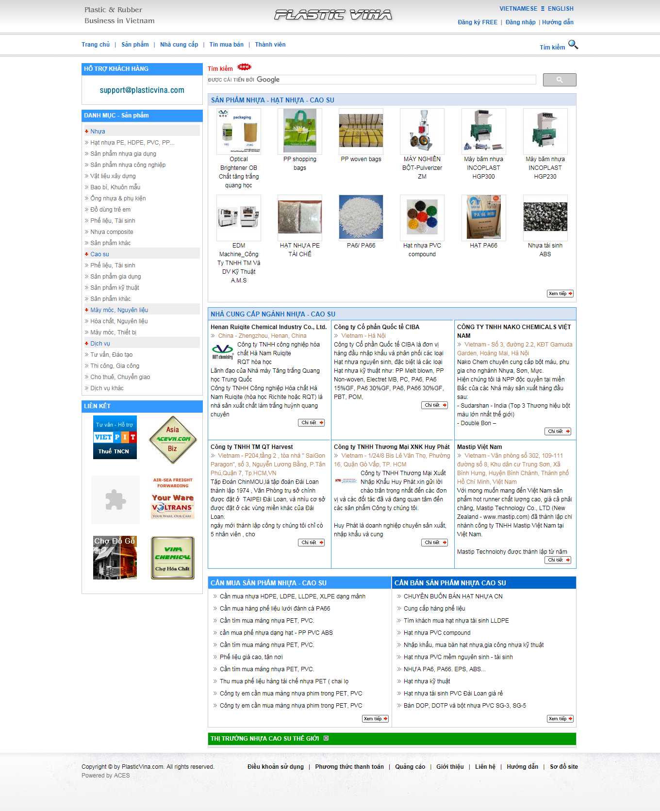 [tiendatsteel] Thiết kế Website Web tập đoàn tổng công ty - wwwplasticvinacom