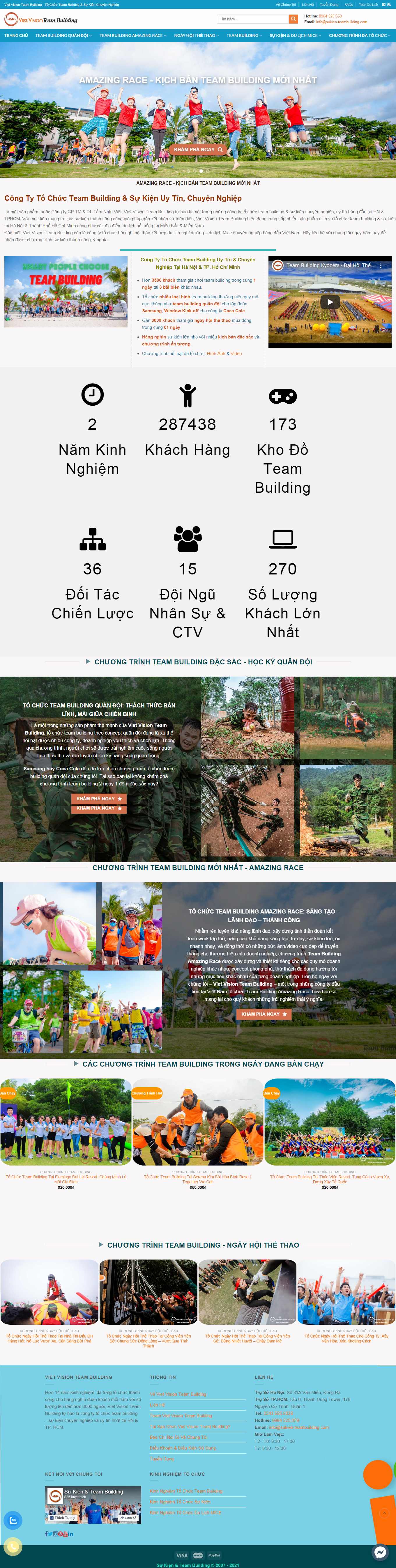 [hoabinhevents] Thiết kế Website Web tổ chức sự kiện, truyền thông - wwwsukien-teambuildingcom