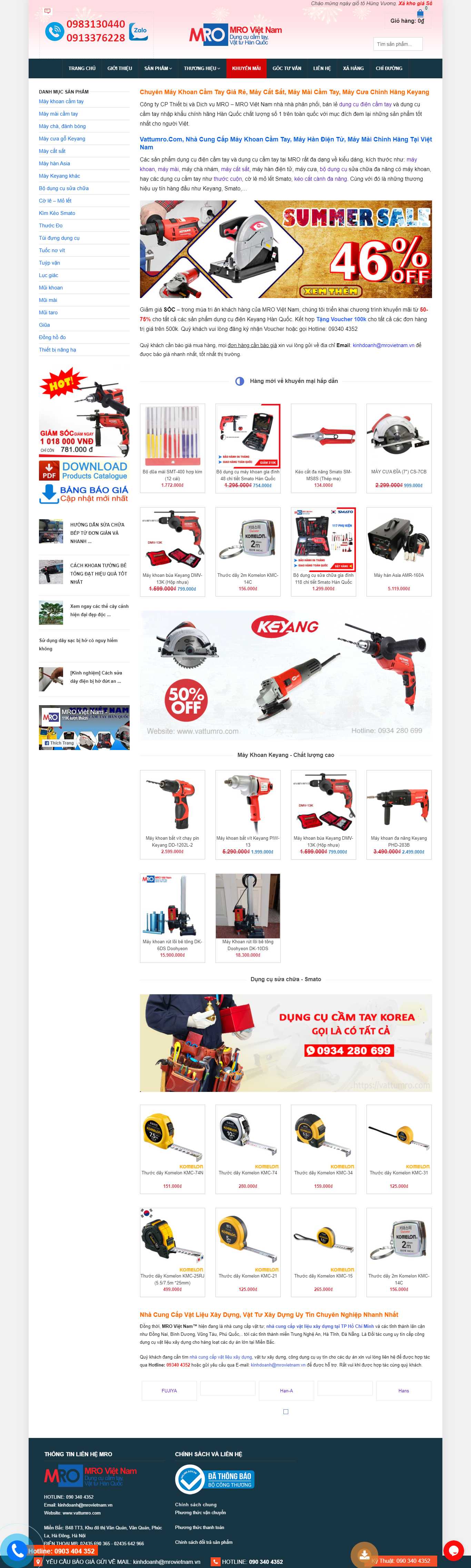 [giacongcokhihaiphong] Thiết kế Website Web xưởng cơ khí - vattumrocom