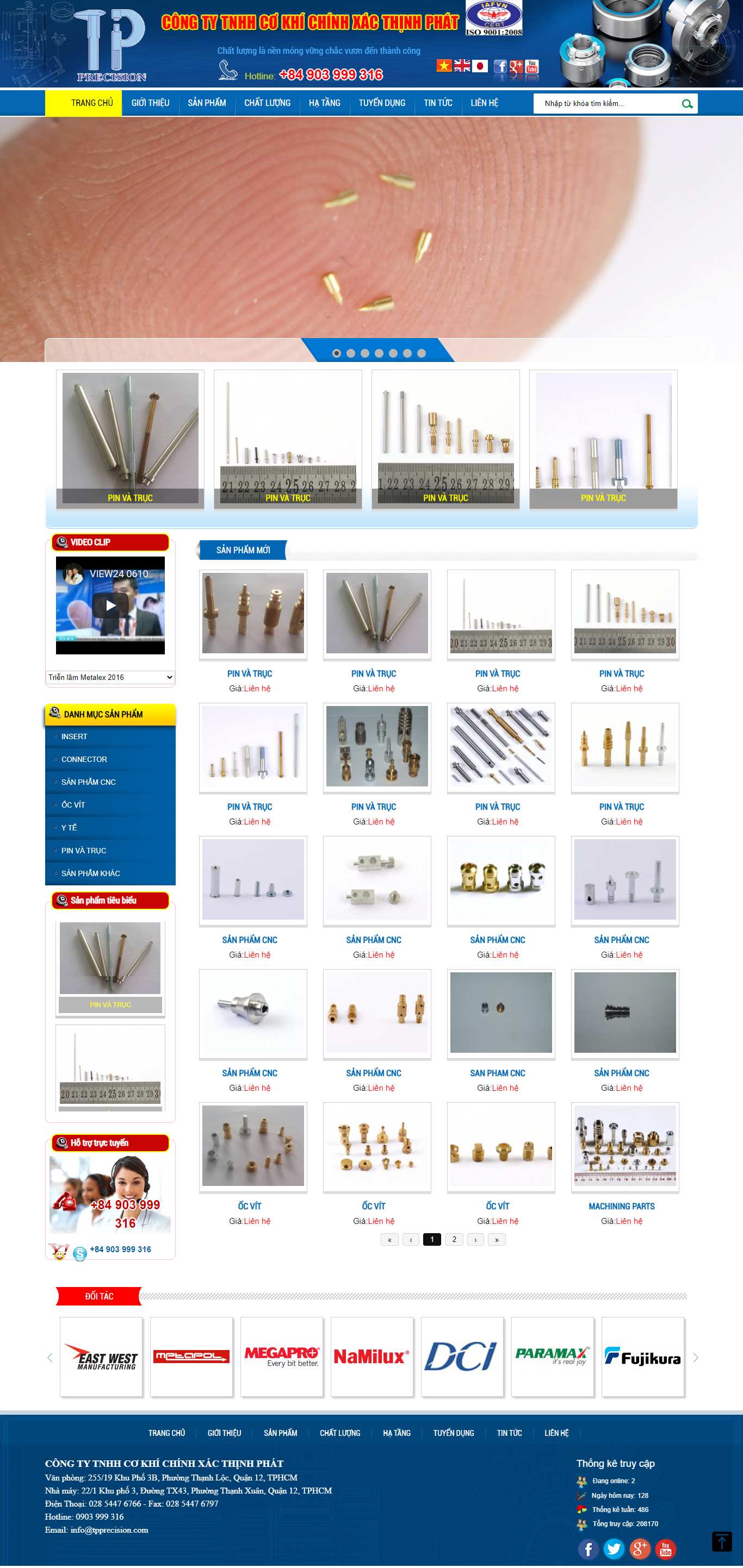 [luattamanh] Thiết kế Website Web - wwwtpprecisioncom