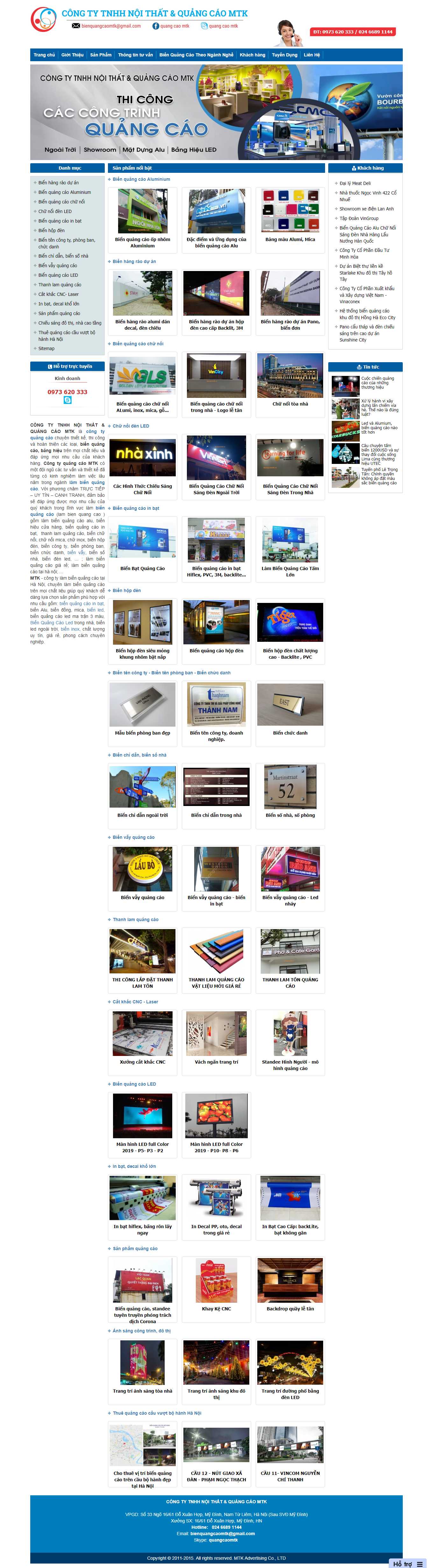 [quangcaonghiepphat] Thiết kế Website Web biển quảng cáo giá rẻ - quangcaomtkvn
