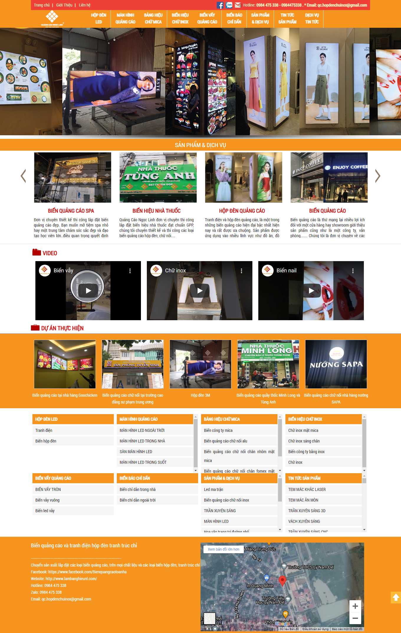 [quangcaonghiepphat] Thiết kế Website Web biển quảng cáo giá rẻ - wwwlambanghieunlcom