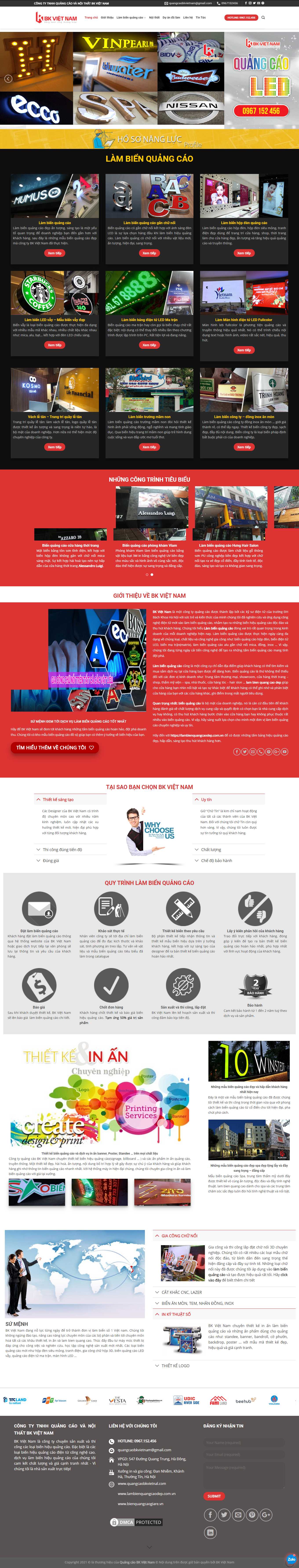 [quangcaonghiepphat] Thiết kế Website Web biển quảng cáo giá rẻ - lambienquangcaodepcomvn