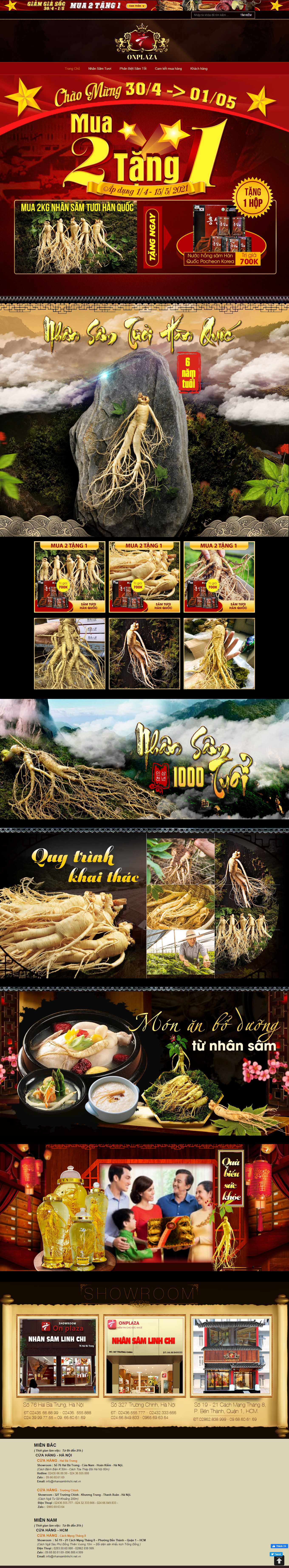 [ikute] Thiết kế Website Web bán nhân sâm linh chi - nhansamhanquocnetvn