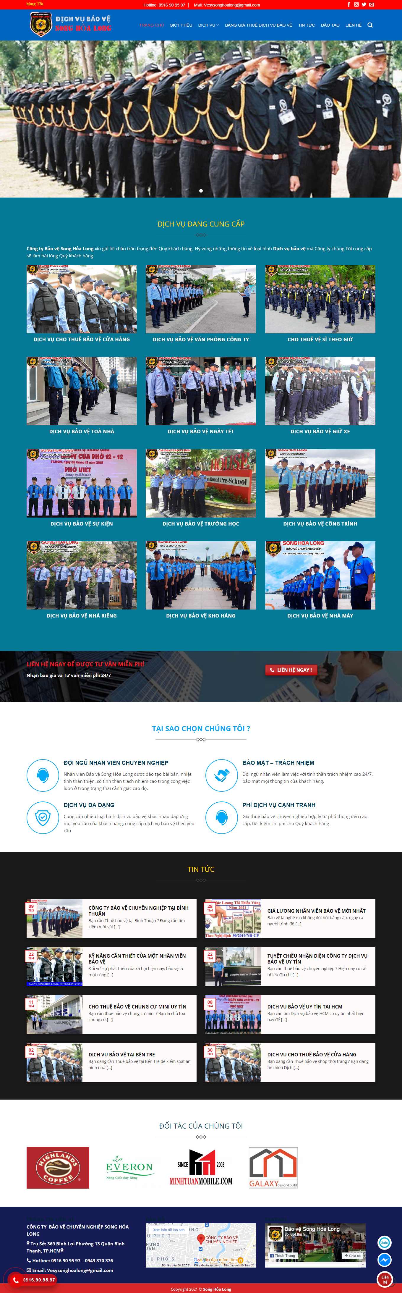 [thamtuphuctam] Thiết kế Website Web thuê vệ sĩ - anninhphuongdongcom