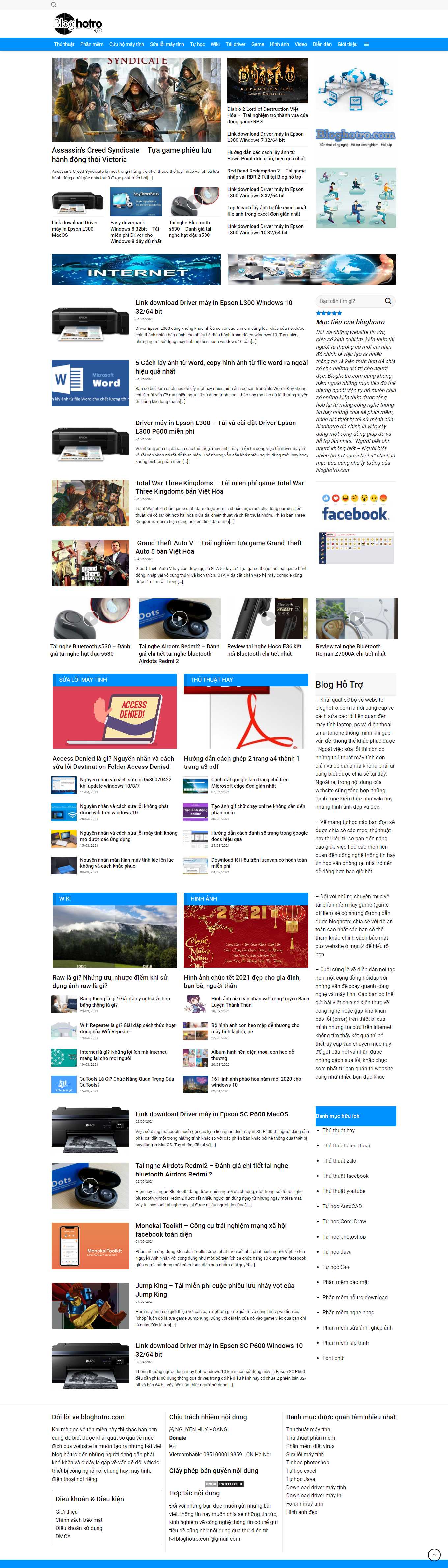 [tailieuxanh] Thiết kế Website Web bán, chia sẻ tài liệu trực tuyến - bloghotrocom