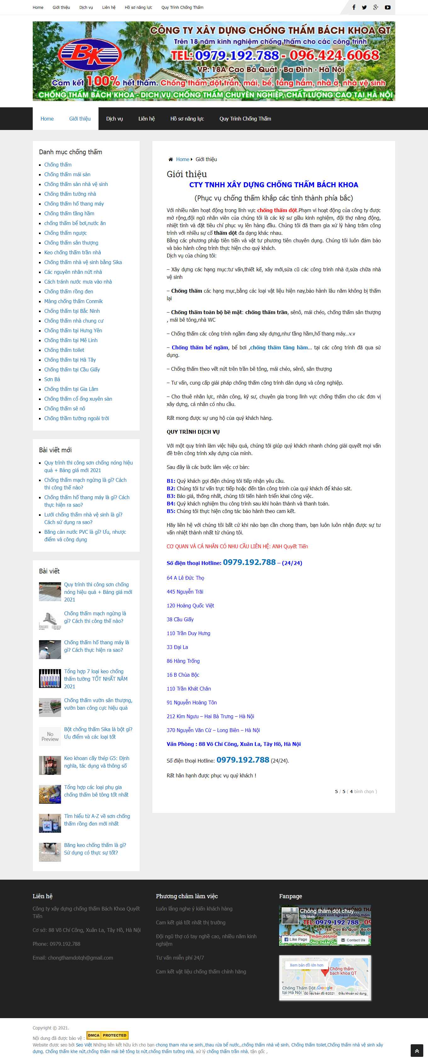 [nipponpaint] Thiết kế Website Web chống thấm - chongthamnguocnet