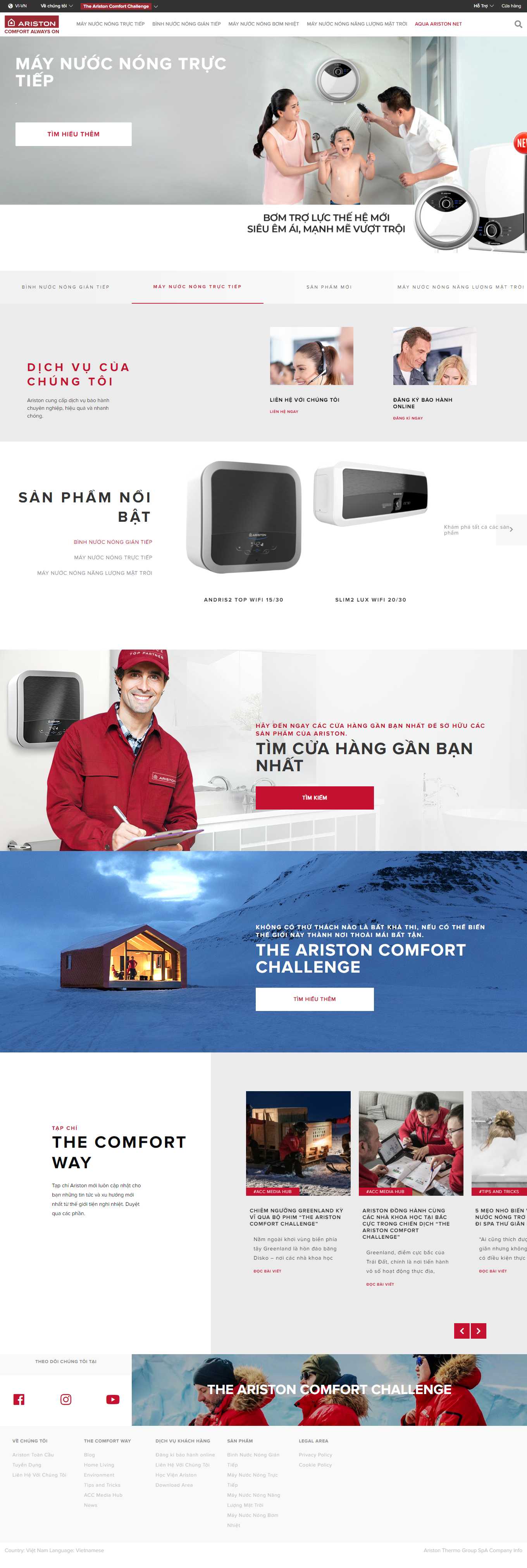 [daithanhgroup] Thiết kế Website Web bán máy năng lượng mặt trời - wwwaristoncom