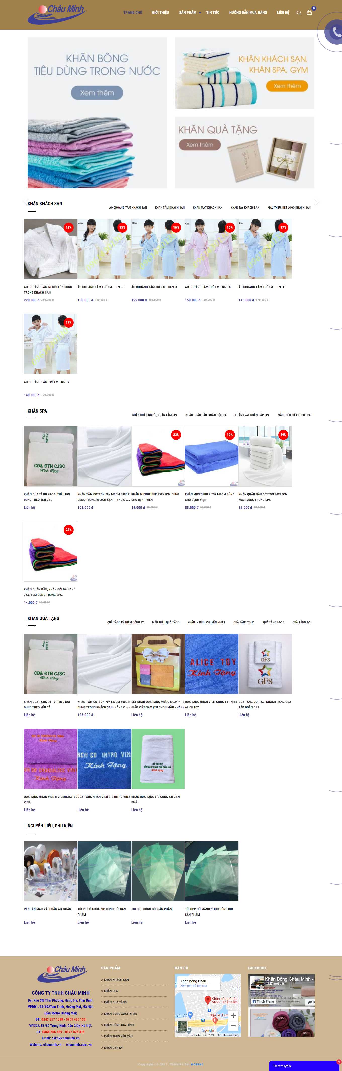 [blusaigon] Thiết kế Website Web đồ lưu niệm - chauminhvn