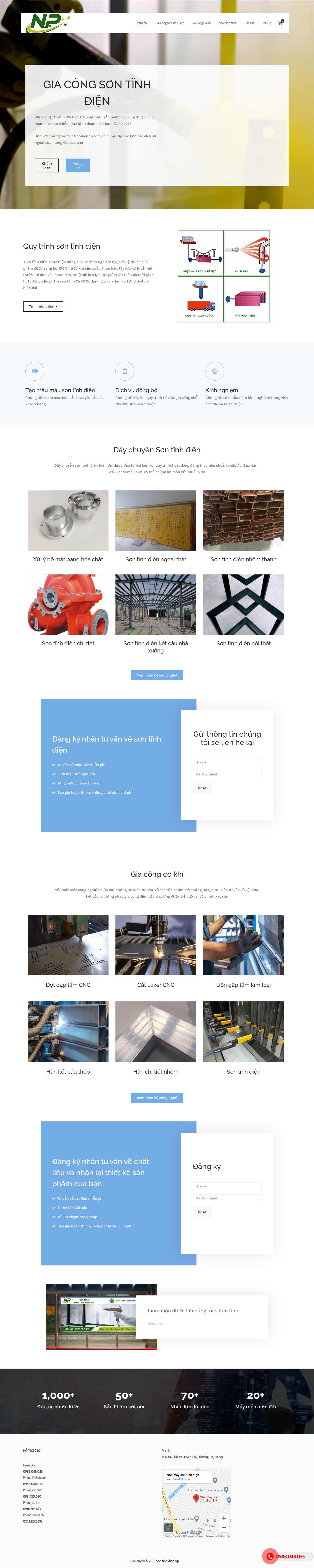 [sonhiepthanh] Thiết kế Website Web bán sơn nước, sơn tĩnh điện - sontinhdiennpcom