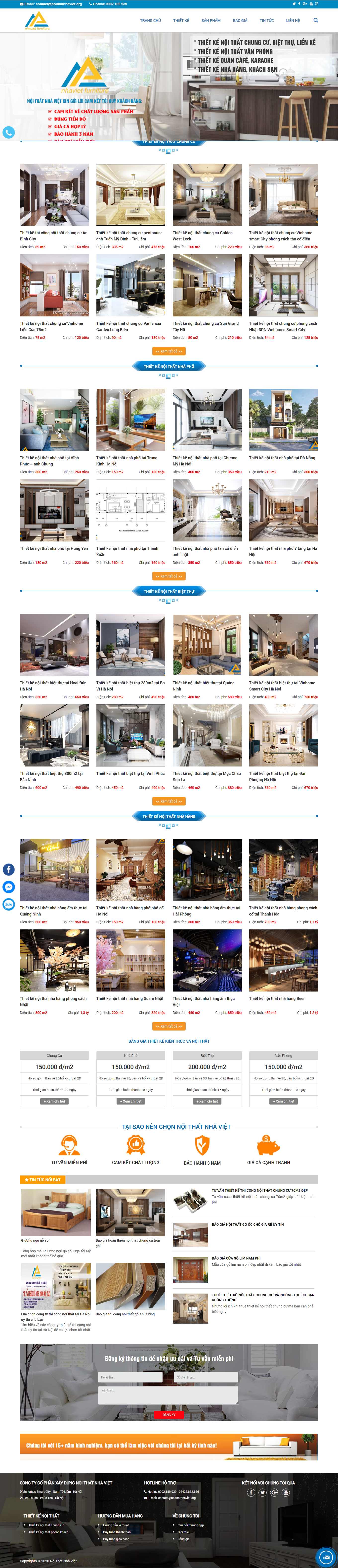 [dogovanha] Thiết kế Website Web xưởng gỗ - noithatnhavietorg