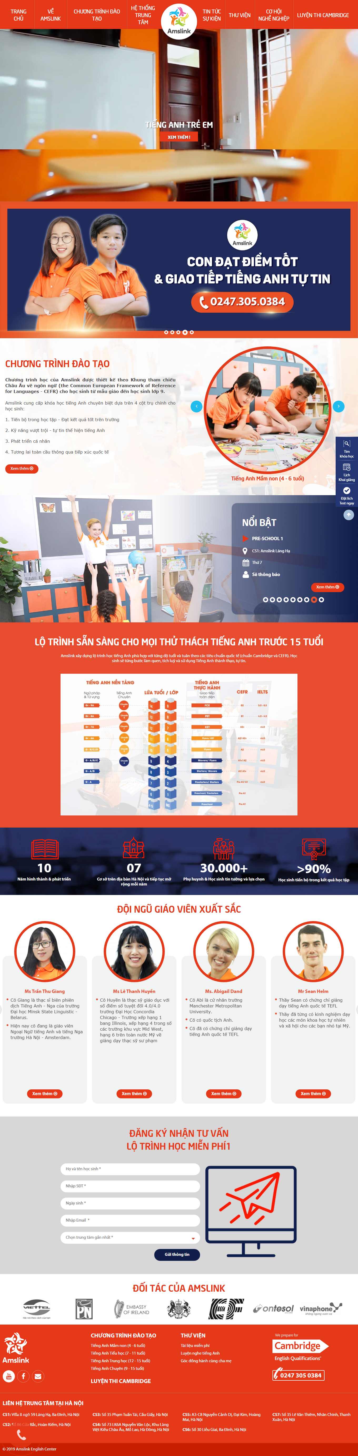 [thptnguyentrai-badinh] Thiết kế Website Web trung học phổ thông - amslinkeduvn